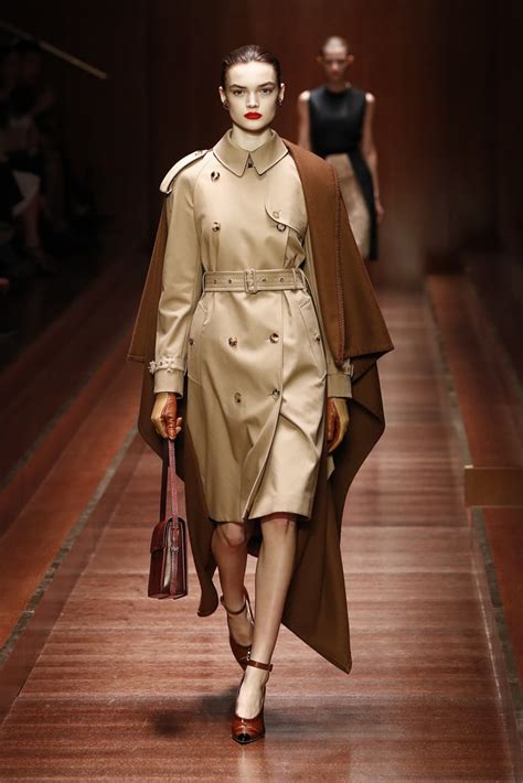 Burberry runway fashion